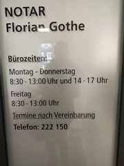 Rechtsanwälte Rellecke Weiner & Kollegen 2 Florian Gothe Notar