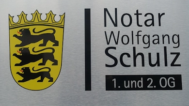 Notar a. D. Wolfgang Schulz, Amtsnachfolger Dr. Björn Centner