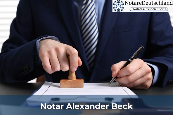 Notar Alexander Beck