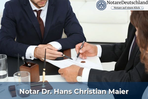 Notar Dr. Hans Christian Maier