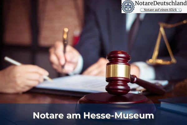 Notar Dr. Joel Straub 2 Notare am Hesse-Museum