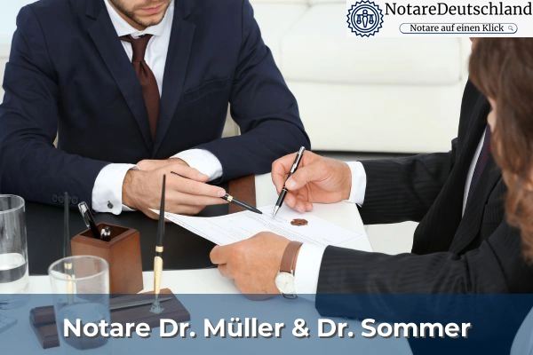Notare Dr. Jan Heisel & Dr. Julia Heisel 2 Notare Dr. Müller & Dr. Sommer