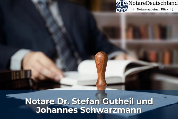 Notare Dr. Stefan Gutheil und Johannes Schwarzmann