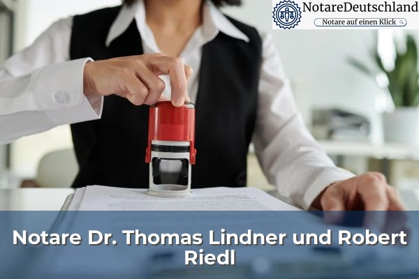 Notare Dr. Thomas Lindner und Robert Riedl