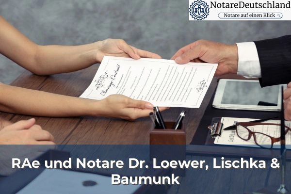 RAe und Notare Dr. Loewer, Lischka & Baumunk 1 notar rae und notare dr loewer lischka baumunk img