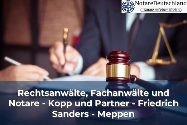 Dickebohm | Dickebohm | Kahl - Rechtsanwälte Notar Fachanwalt 3 Rechtsanwälte, Fachanwälte und Notare - Kopp und Partner - Friedrich Sanders - Meppen