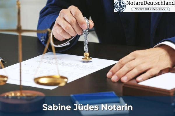 Sabine Jüdes Notarin